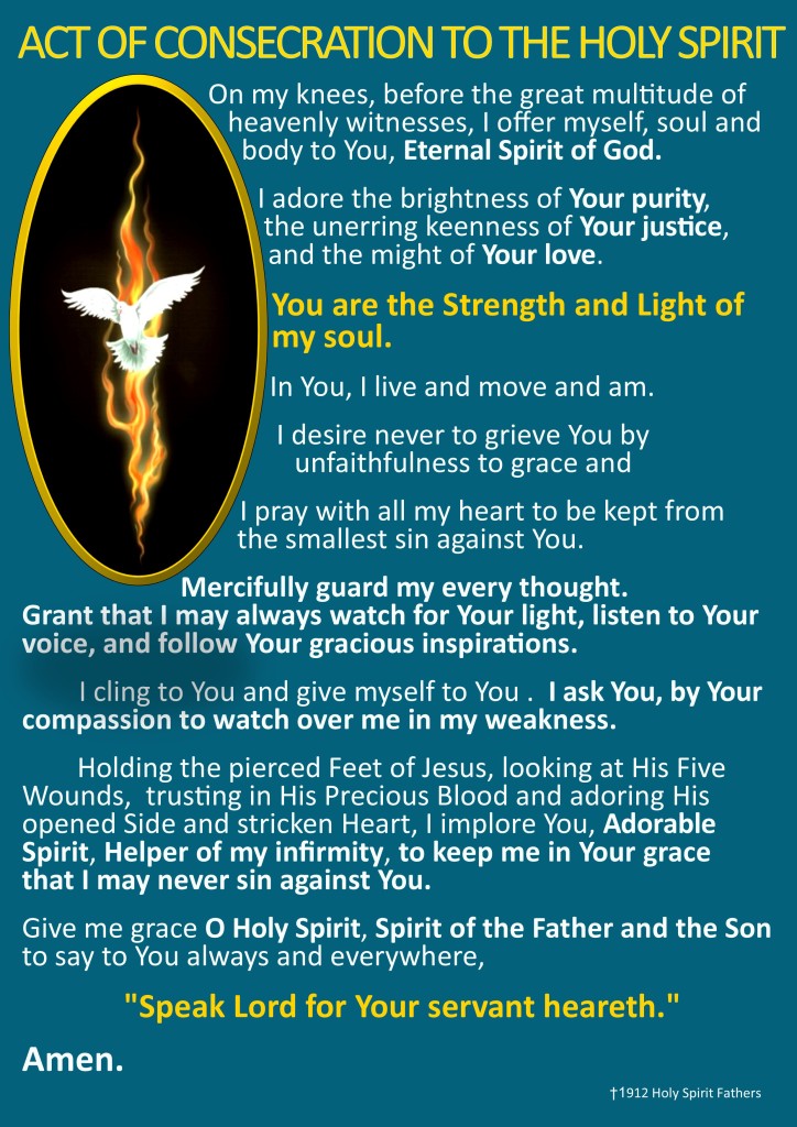 Novena To The Holy Spirit | Ta Pinu Shrine Australia