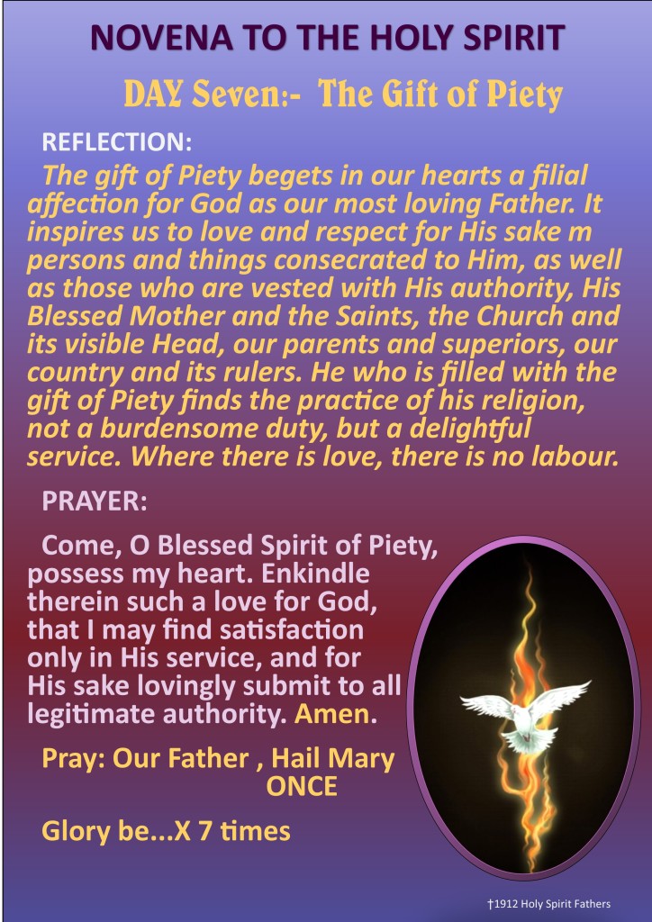 Novena To The Holy Spirit Ta Pinu Shrine Australia